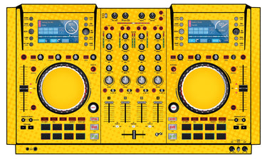 Numark NV 2 Skin Gradienter Yellow